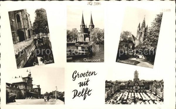 Delft Prinsenhof Oostpoort Oude Delft