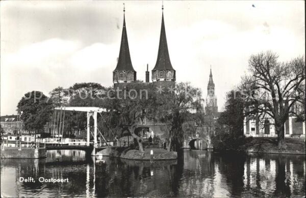 Delft Oostpoort Ziehbrücke