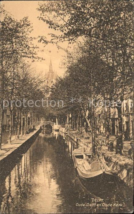Delft Oude Delft Oude Kerk Schiffe