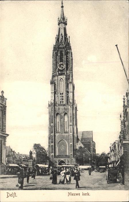 Delft Nieuwe Kerk Markt