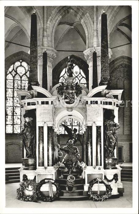 Delft Monument Prins Willem van Oranje Nieuwe