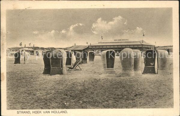 Hoek van Holland Strandkörbe