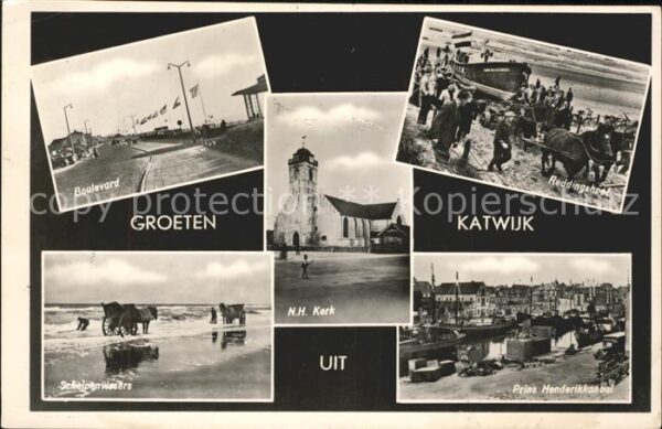 Katwijk Kerk Stranleben Boulevard