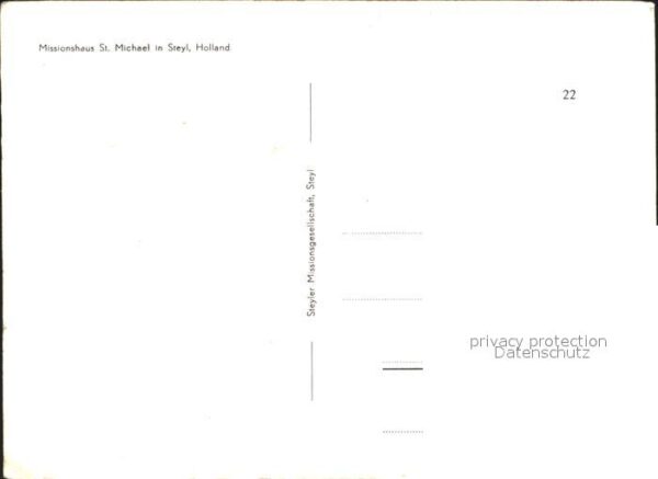 Steyl Niederlande Missionshaus St. Michael – Bild 2