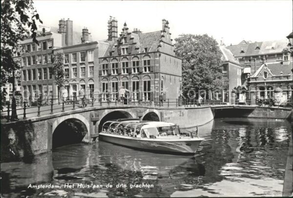 Amsterdam Niederlande Het Huis aan de drie Grachten Grimburgw
