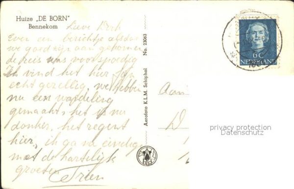 Bennekom Fliegeraufnahme Huize De Born – Bild 2