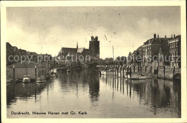 Dordrecht Haven Gr Kerk