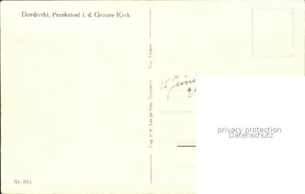 Dordrecht Preekstoel Kerk – Bild 2