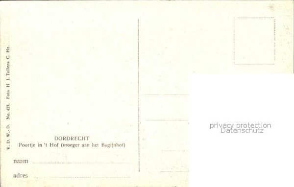 Dordrecht Poortje Hof – Bild 2