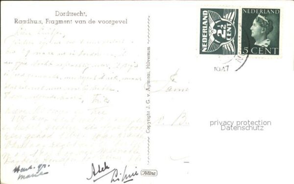 Dordrecht Raadhuis Fragment voorgevel – Bild 2