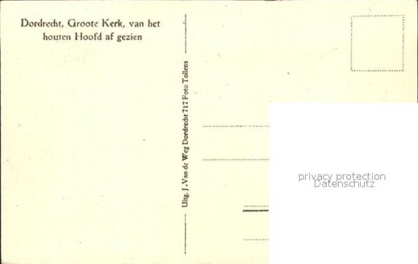 Dordrecht Kerk houtemn Hoofd – Bild 2