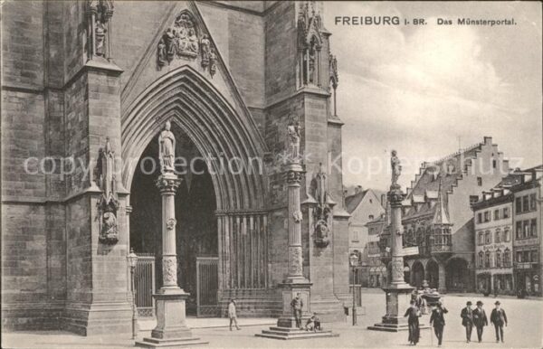 Freiburg Breisgau Münsterportal