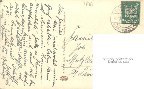 Freiburg Breisgau Teilansicht – Bild 2