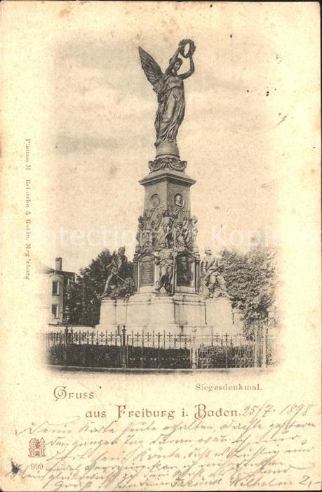 Freiburg Breisgau Siegesdenkmal