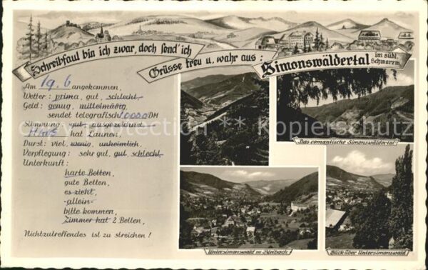 Simonswald mit Simonswäldertal und Bleibach