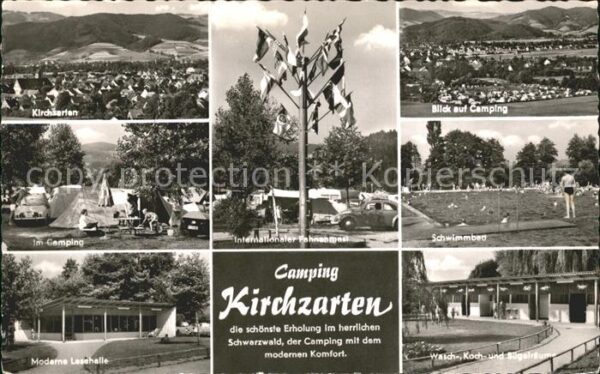 Kirchzarten Camping Schwimmbad Lesehalle Waschräume