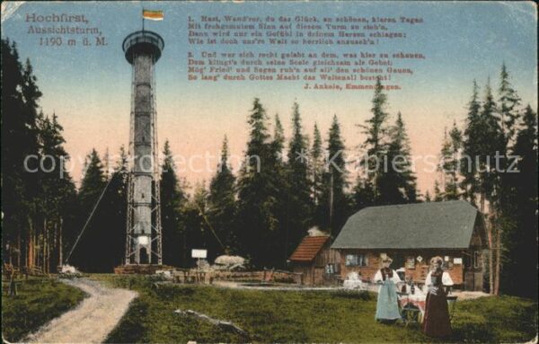 Neustadt Titisee Hochfirst Aussichtsturm