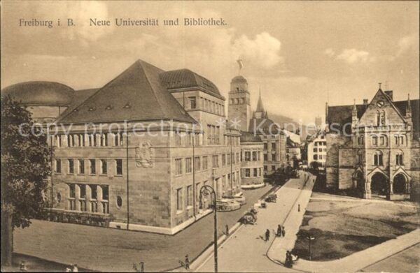 Freiburg Breisgau Neue Universität mit Bibliothek