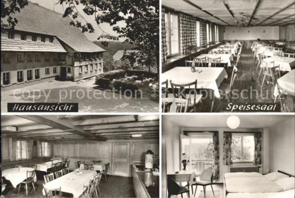 St Maergen Gasthof Pension Rössle Speisesaal Zimme