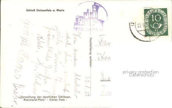 Stolzenfels Schloss Stolzenfels Rhein – Bild 2