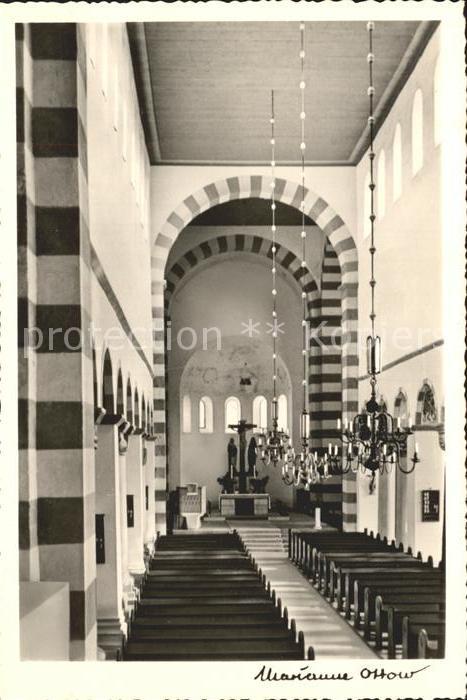 Hildesheim Kirchenschiff der Michaeliskirche