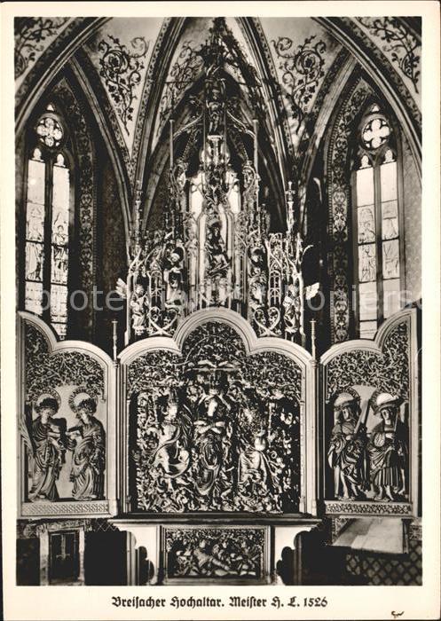 Breisach Rhein Münster Hochaltar