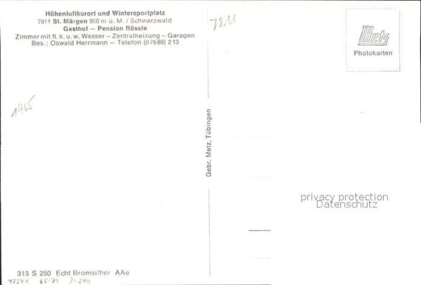 St Maergen Gasthof Pension Rössle Speisesaal Panor – Bild 2