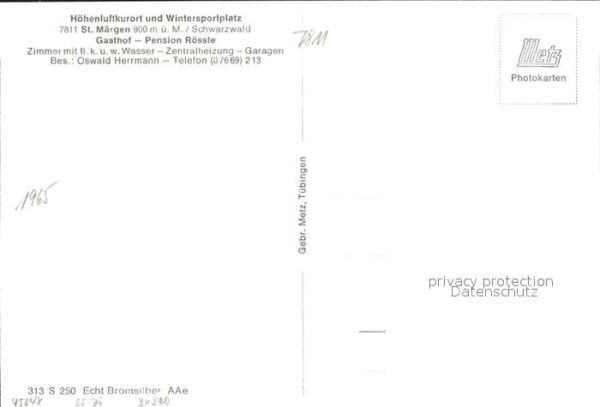 St Maergen Gasthof Pension Rössle Speisesaal Panor – Bild 2
