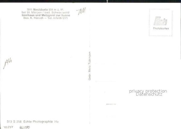 Neuhaeusle Gasthaus Metzgerei zur Sonne – Bild 2