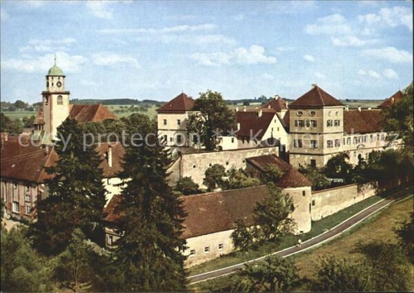 Messkirch St Martinskirche mit ehem Schloss der G