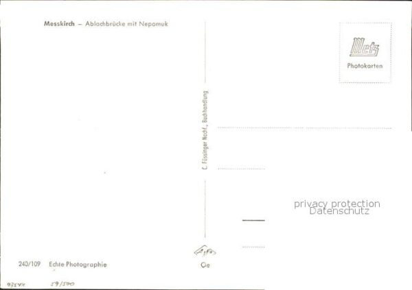 Messkirch Ablachbrücke mit Neopomuk – Bild 2