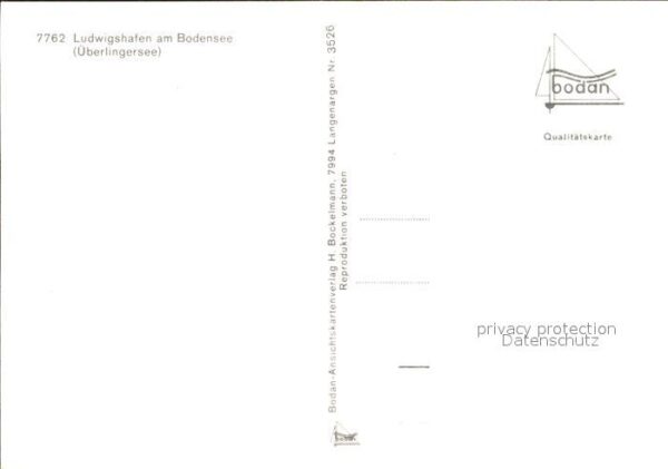 Ludwigshafen Bodensee Kirche Panorama Überlingersee – Bild 2