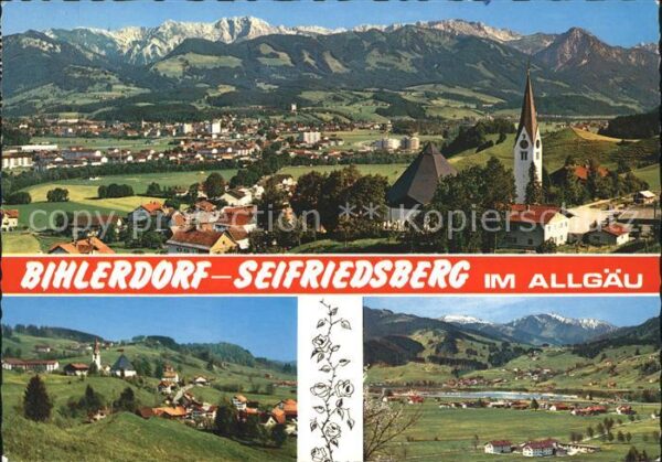 Bihlerdorf Allgaeu Seifriedsberg Panorama