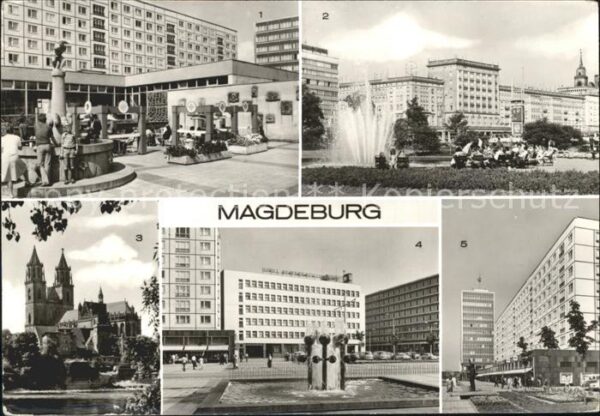 Magdeburg Stadtansichten Kirche