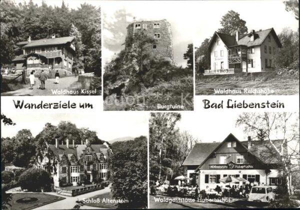 Bad Liebenstein Waldhaus Kissel Burgruine Schloss Alten