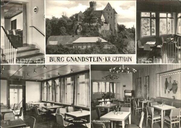 Geithain Burg Gnandenstein Aufgang Veranda Diele
