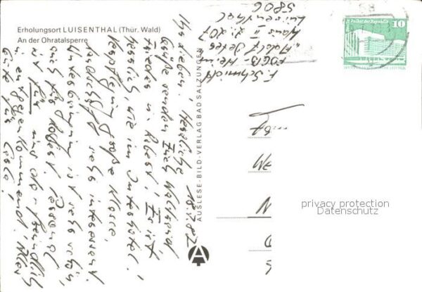 Luisenthal An der Ohrtalsperre – Bild 2