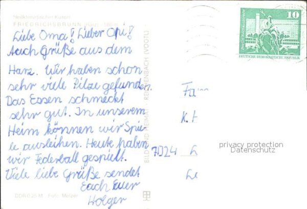 Friedrichsbrunn Harz Park Fontäne – Bild 2