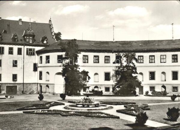Meiningen Thueringen Schloss Elisabethenburg Schlosshof