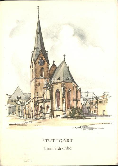 Stuttgart Leonhardskirche