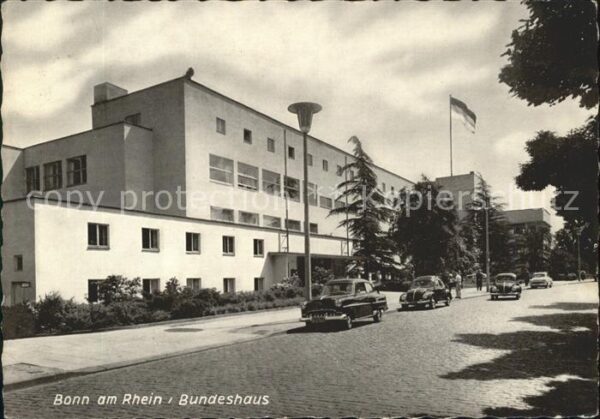 Bonn Rhein Bundeshaus