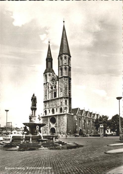 Braunschweig Katharinenkirche Brunnen