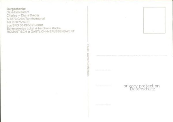 Graen Tirol Burgschenke Cafe Restaurant Details – Bild 2