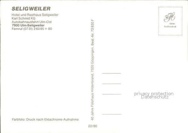 Ulm Donau Hotel und Rasthaus Seligweiler Fliegera – Bild 2