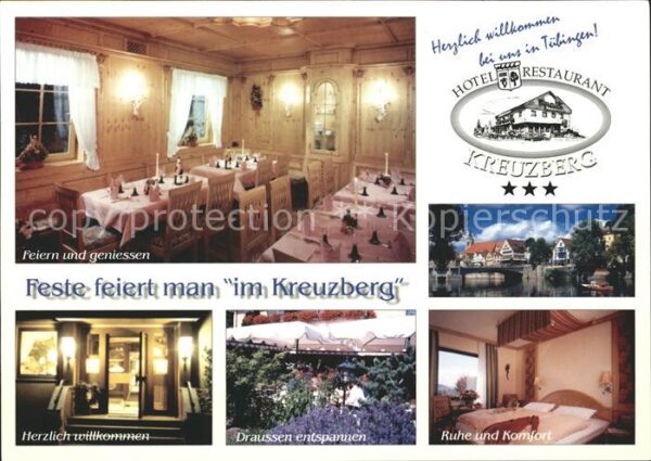 Tuebingen Hotel Restaurant Kreuzberg Details
