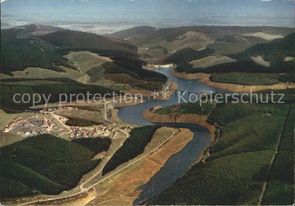 Okertalsperre Fliegeraufnahme