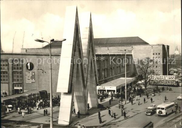 Leipzig Eingang zur Techn Messe