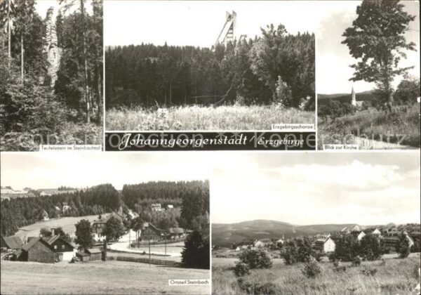 Johanngeorgenstadt Teufelsstein Steinbach Erzgebirgsschanz