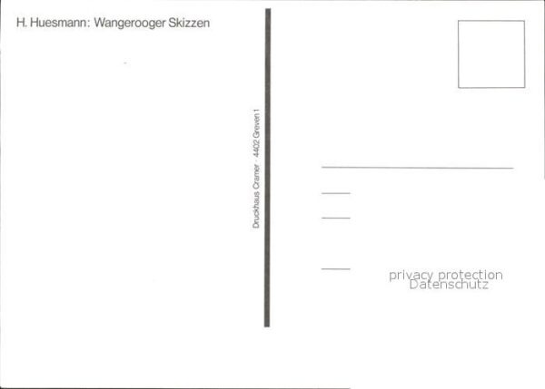 Wangerooge Nordseebad Bahnhof Wangerooge Wangerooger Skizzen – Bild 2