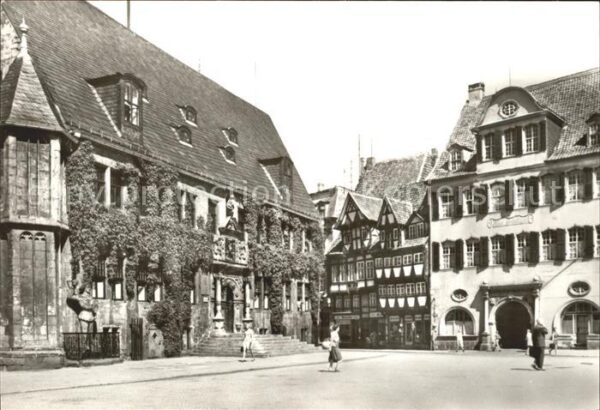 Quedlinburg Marktplatz mit Rathaus